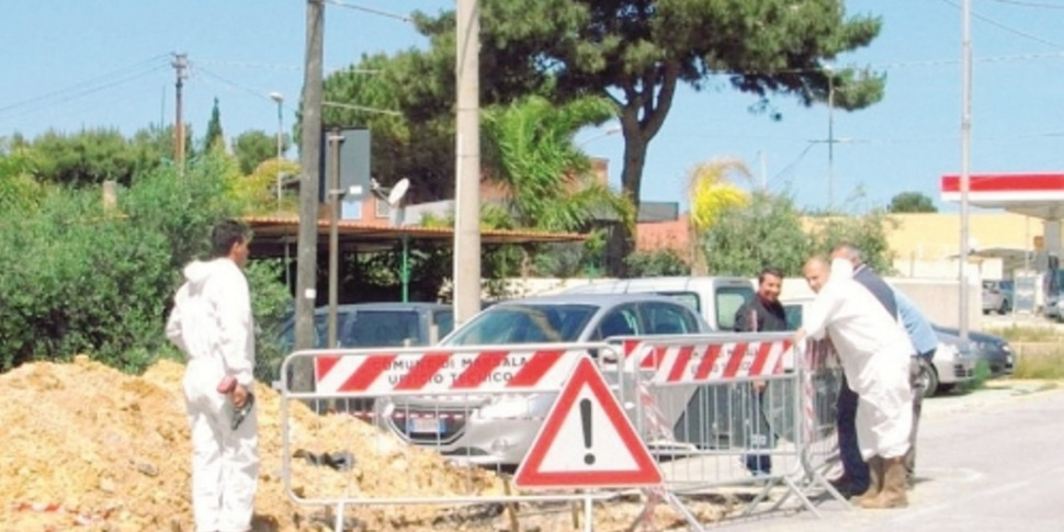 Marsala ancora due guasti alla rete la città rimanesenza acqua