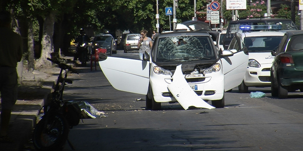 Incidente A Palermo Muore Un Enne Le Foto Dopo Lo Scontro