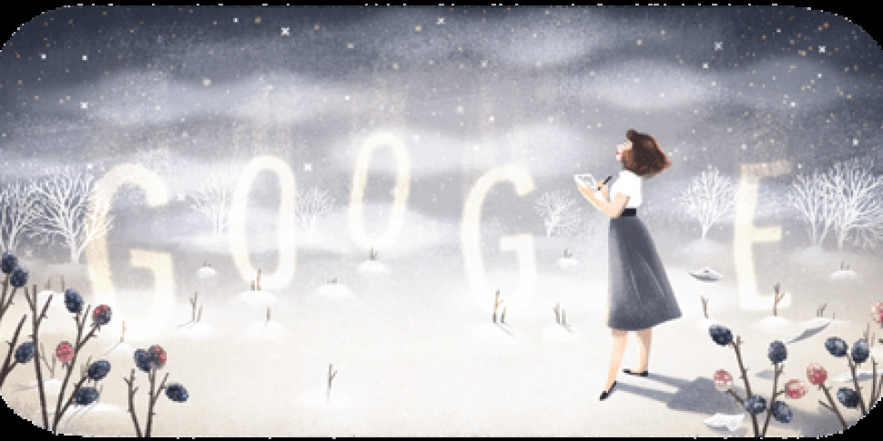 Il Doodle Di Google Omaggia La Poetessa Sylvia Plath Morta Suicida