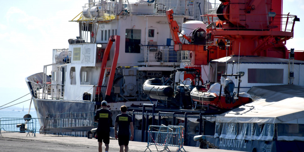 La Humanity Lascia Il Porto Di Catania La Geo Barents Salper Nelle