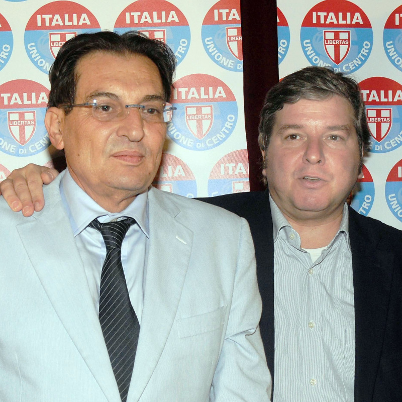 Rosario Crocetta con Gianpiero D'Alia