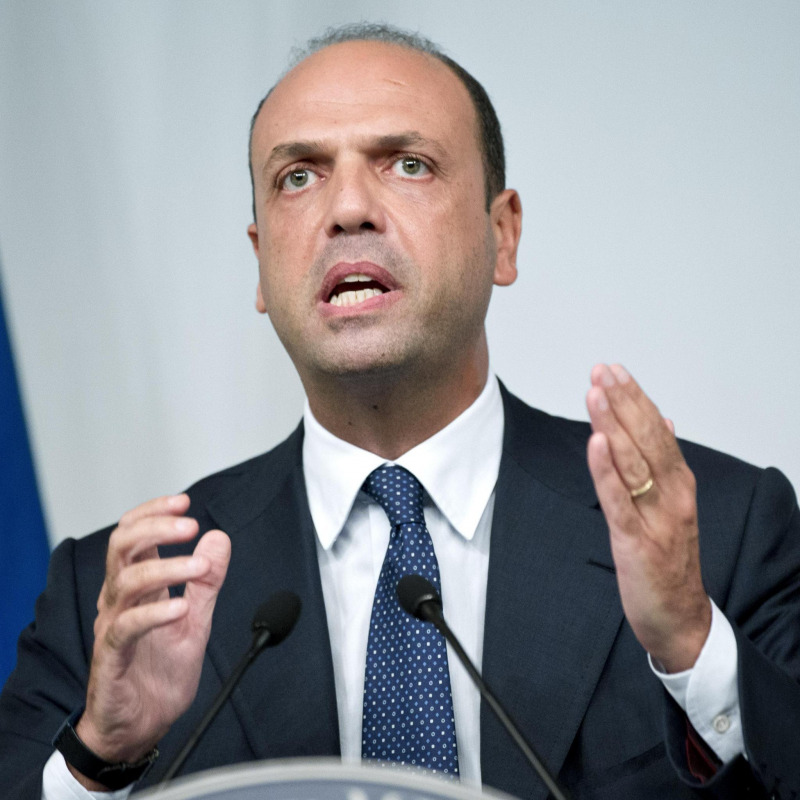 Il ministro degli Interni, Angelino Alfano