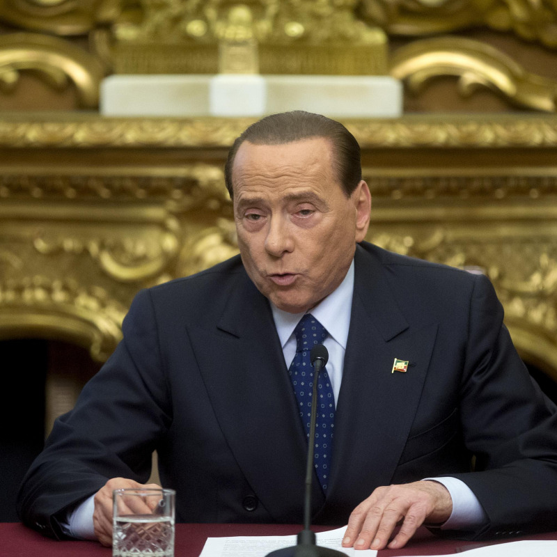 Il leader di Forza Italia, Silvio Berlusconi