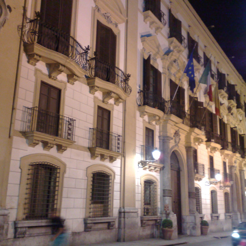 Palazzo Comitini, sede dell'ex Provincia regionale di Palermo