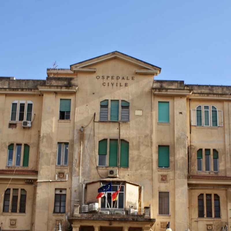 L'ospedale civile di Ragusa