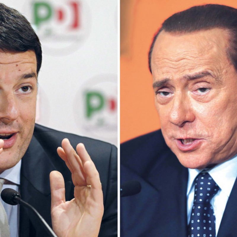 18 gennaio: Renzi incontra Berlusconi nella sede del Pd e sigla il "Patto del Nazareno"