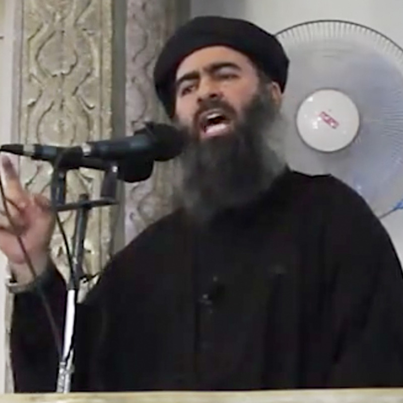 Il leader dell'Isis al-Baghdadi