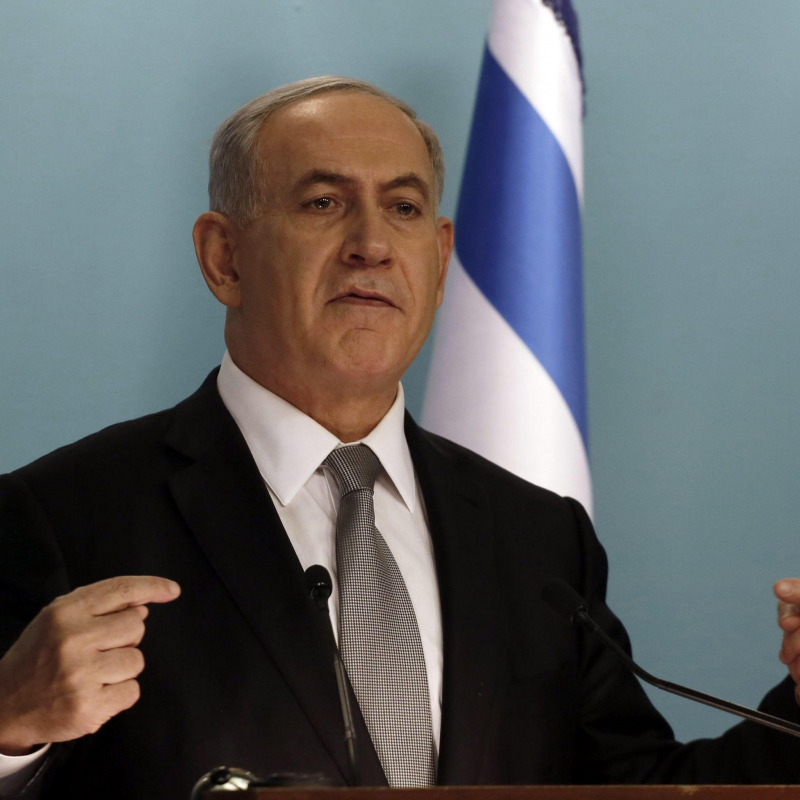 Il premier israeliano Benyamin Netanyahu