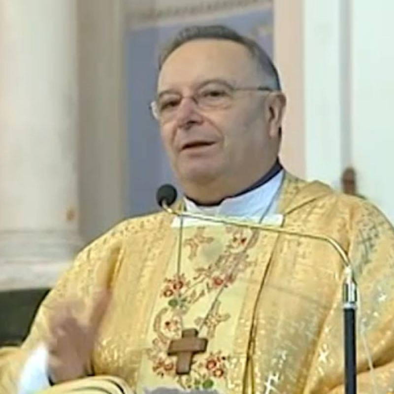 L'arcivescovo di Agrigento Francesco Montenegro