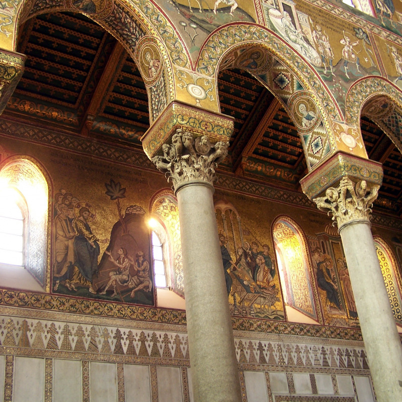 Il Duomo di Monreale, rientra nei siti Uneso, simbolo de "La bella Sicilia"