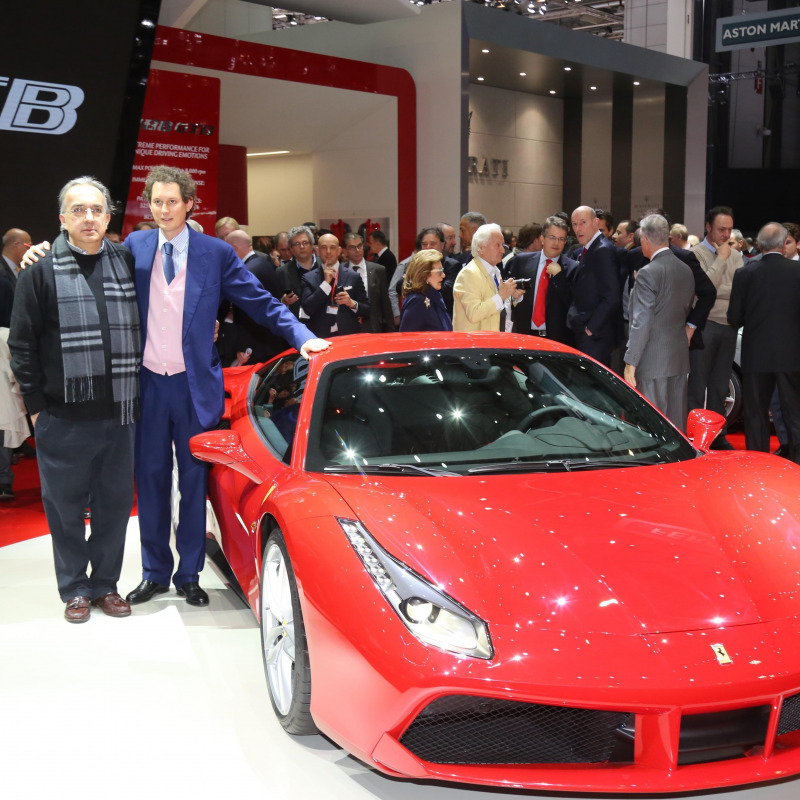 La Ferrari 488 GTB star del salone di Ginevra