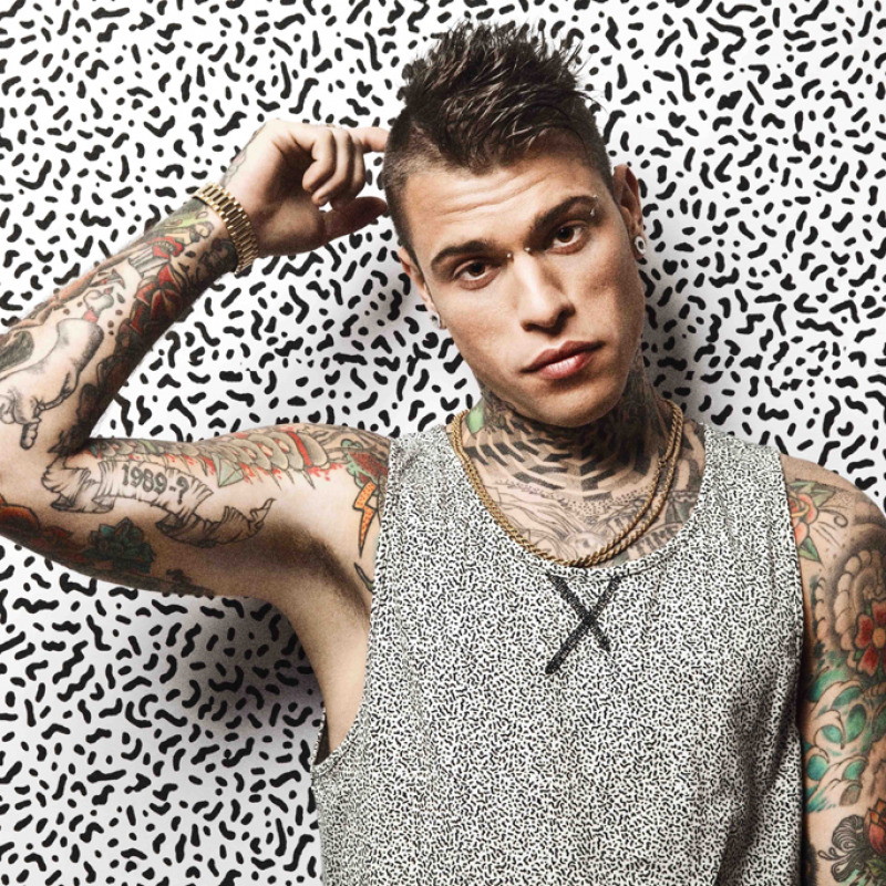 Il cantante Fedez