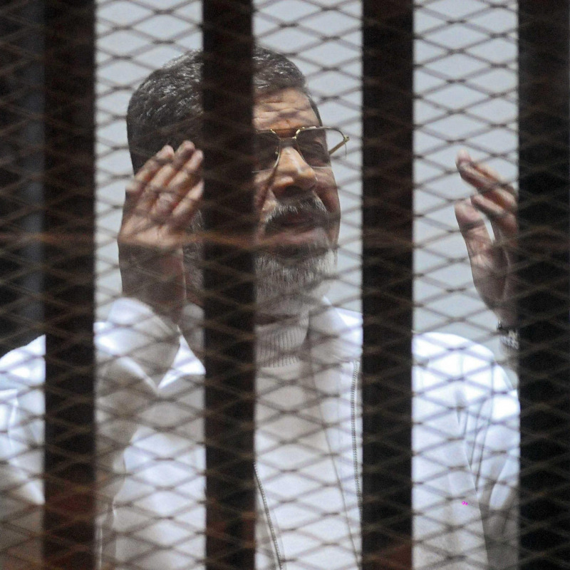 L'ex presidente egiziano, Mohamed Morsi