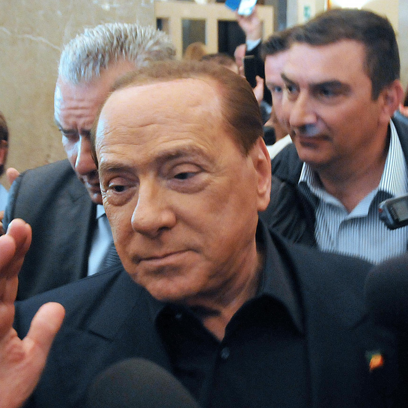 Il leader di Forza Italia Silvio Berlusconi