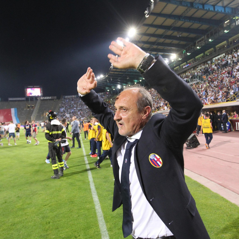 L'allenatore del Bologna, Delio Rossi