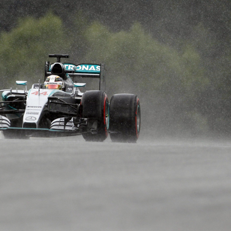 La Mercedes di Lewis Hamilton