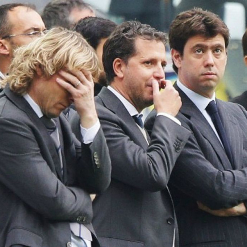 Christian Argurio tra i dirigenti della Juventus
