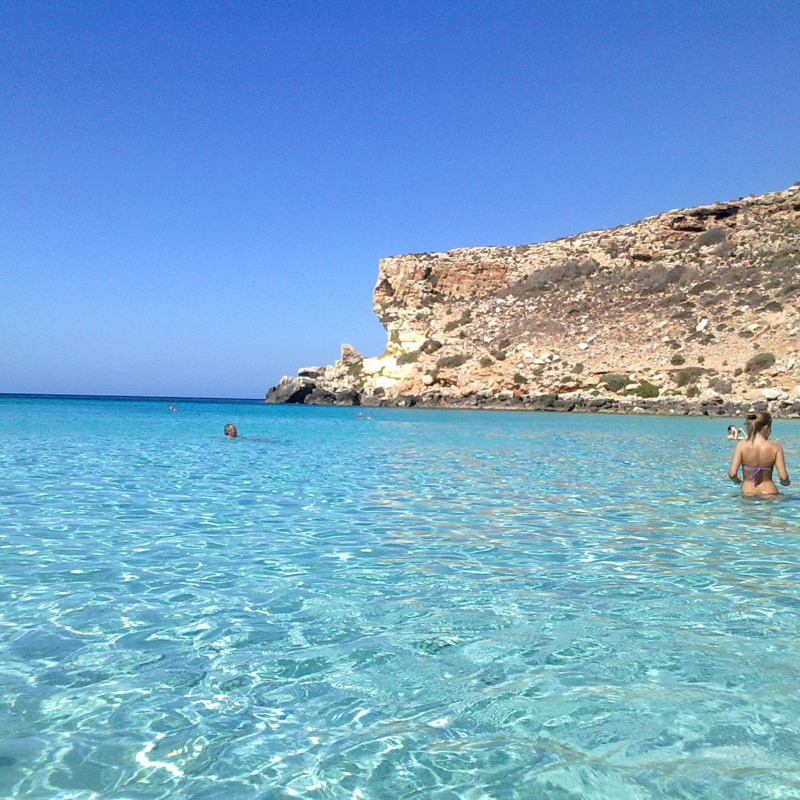 Isola dei Conigli a Lampedusa