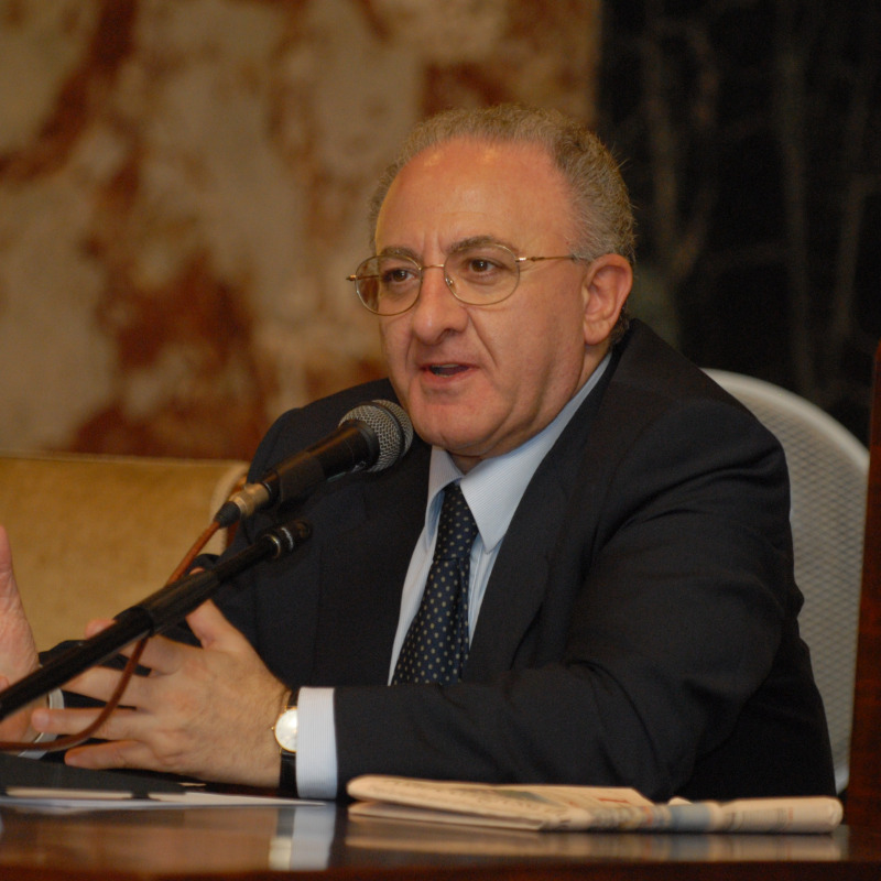 Vincenzo De Luca, presidente della Regione Campania