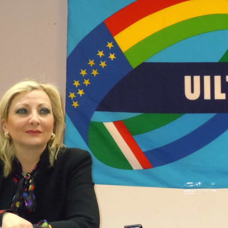 Il segretario di Uiltucs Sicilia Marianna Flauto