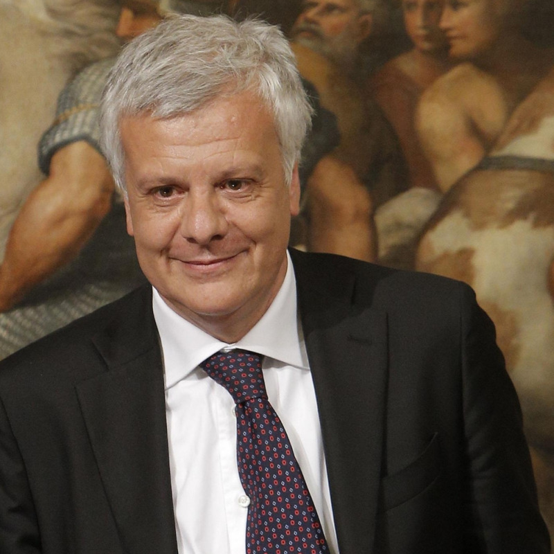 Il ministro dell'Ambiente, Gianluca Galletti