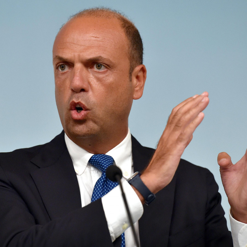 Il ministro dell'Interno, Angelino Alfano