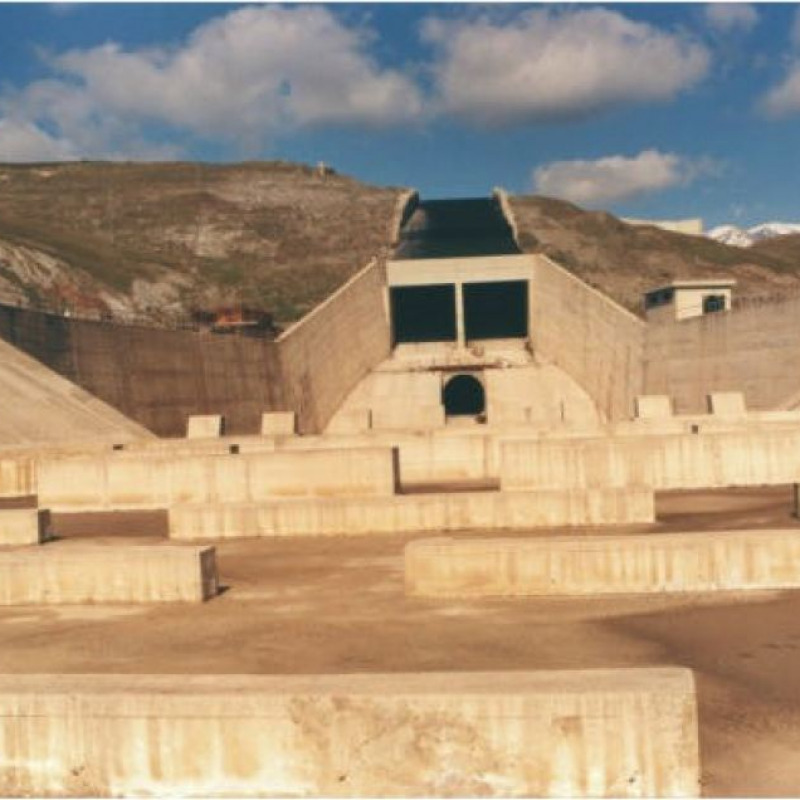 La diga di Blufi, i lavori sono fermi dal 1995