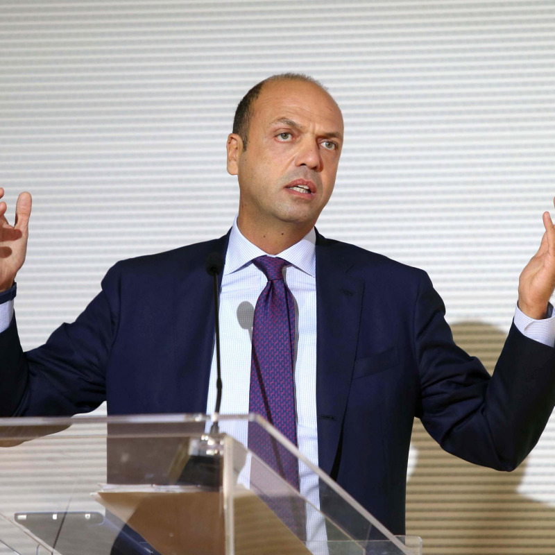 Il ministro dell'Interno Angelino Alfano