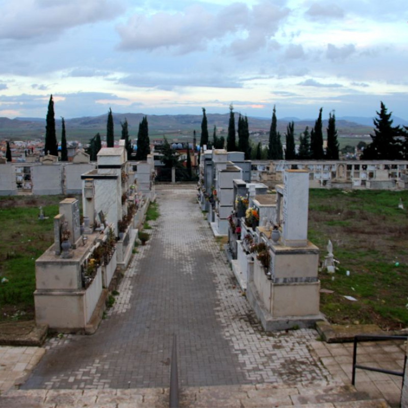 Il cimitero di Gela