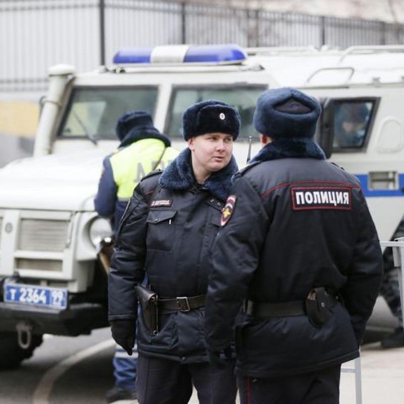 Agenti della polizia russa