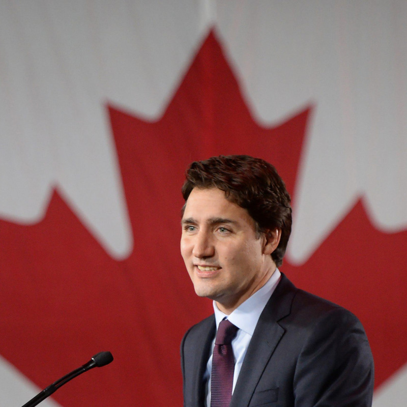 Il neo premier canadese Justin Trudeau