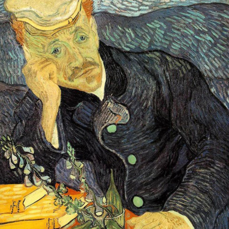 Ritratto del dottor Gachet, Vincent Van Gogh