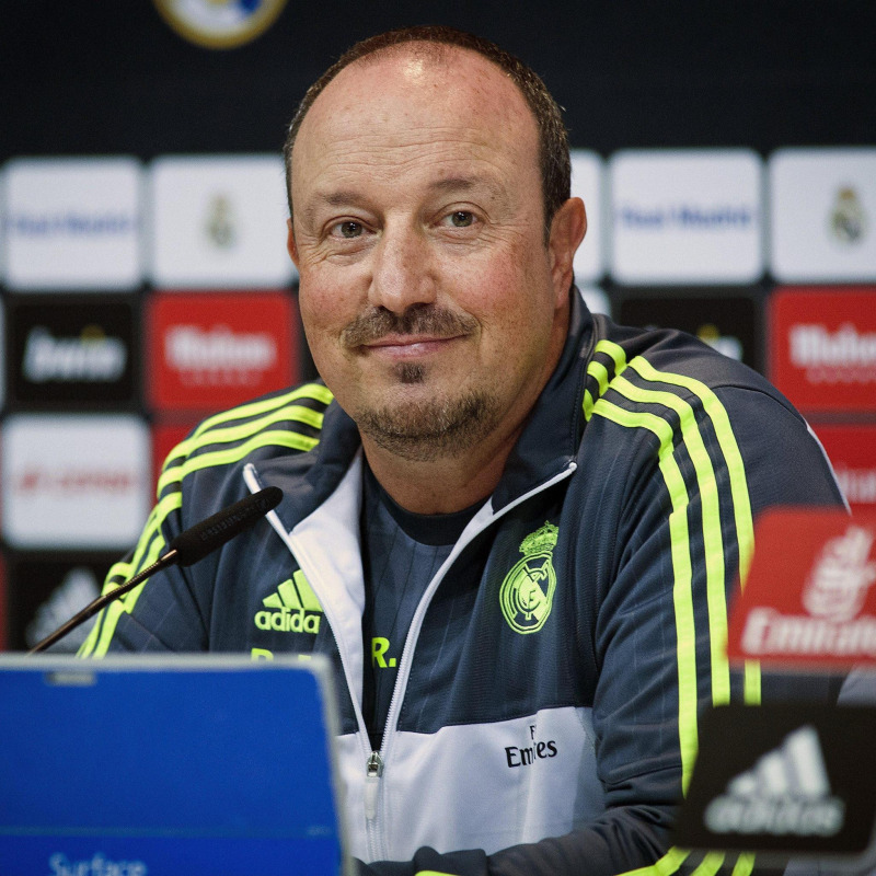 L'allenatore del Real Madrid Rafa Benitez