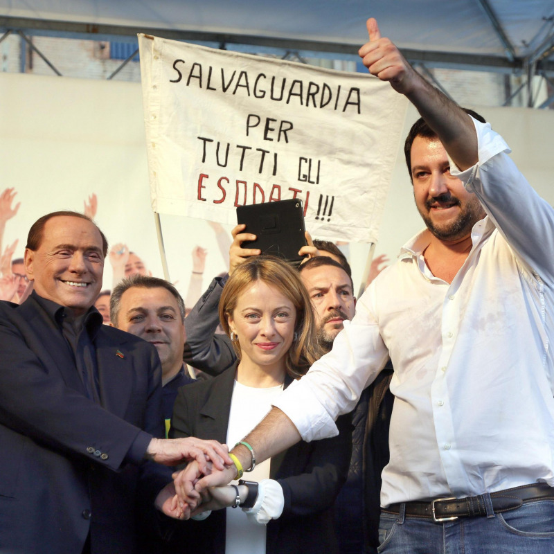 Il segretario della Lega Nord, Matteo Salvini