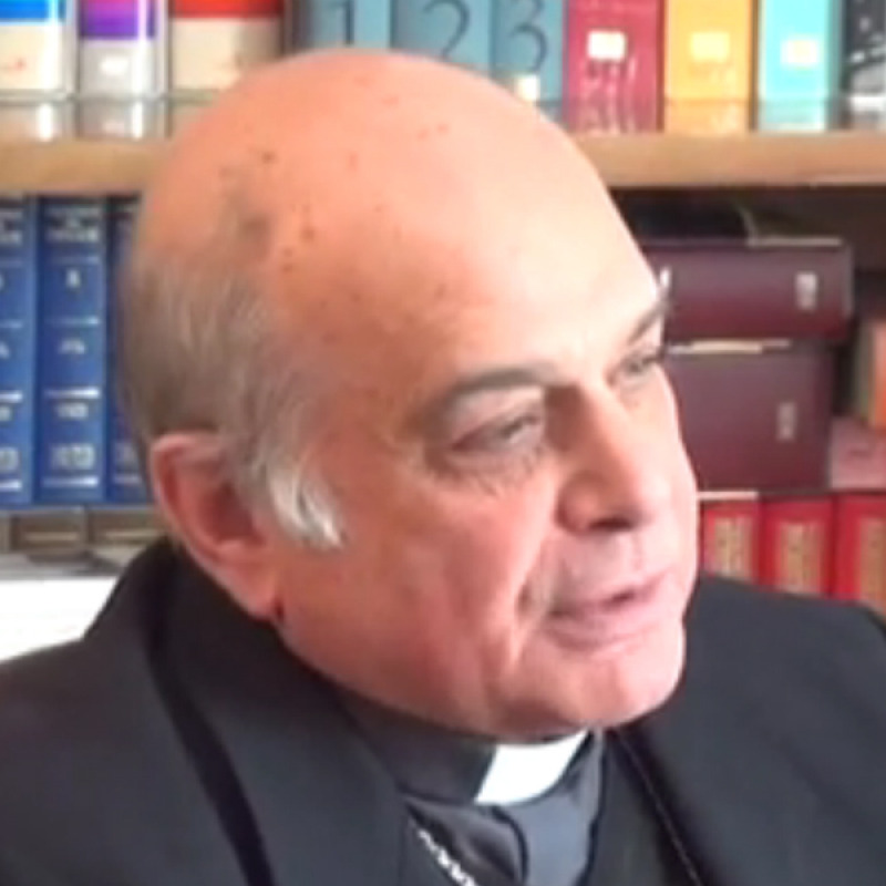 L'arcivescovo di Catania Salvatore Gristina