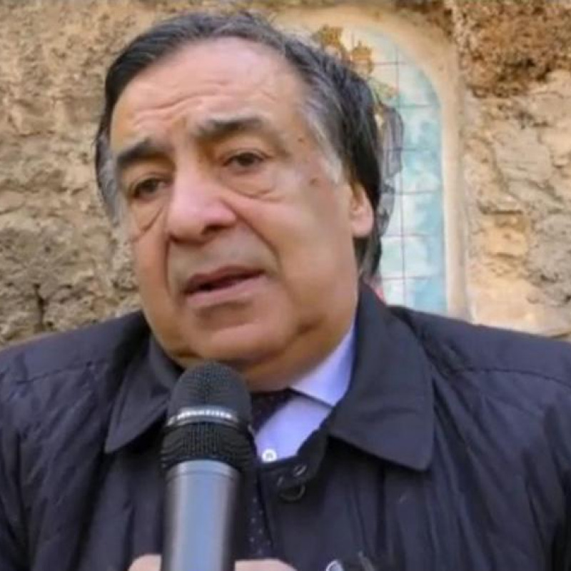 Il sindaco di Palermo Leoluca Orlando