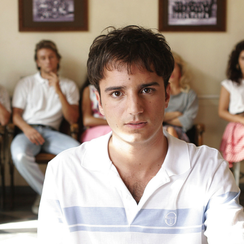L'attore Nicolas Vaporidis in una scena del film "Notte prima degli esami"