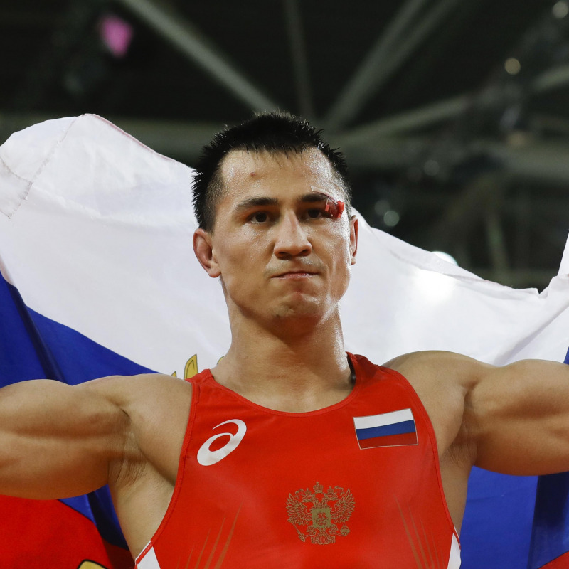 Roman Vlasov, neo campione olimpico della greco-romana nella categoria 75 chili