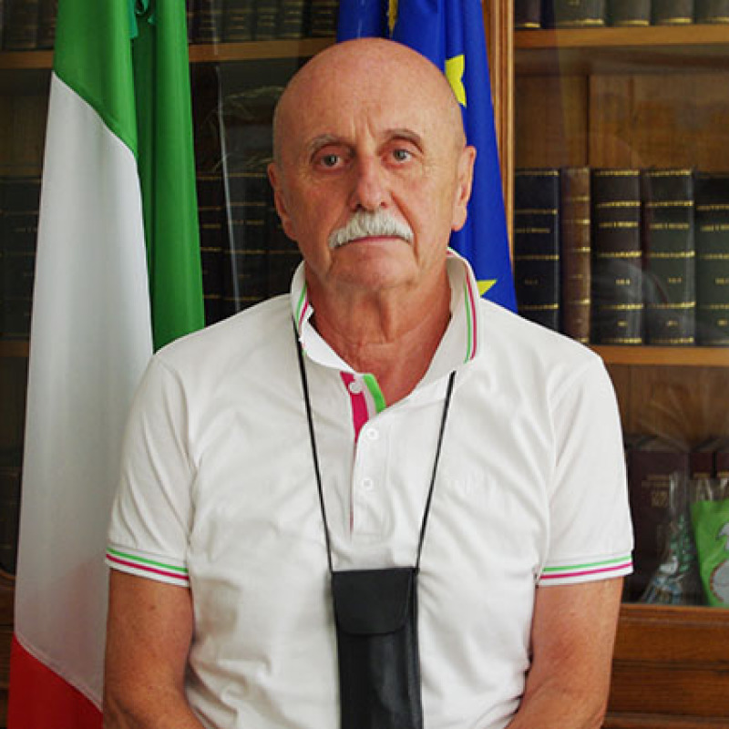 Il sindaco di favria, Serafino Ferrino