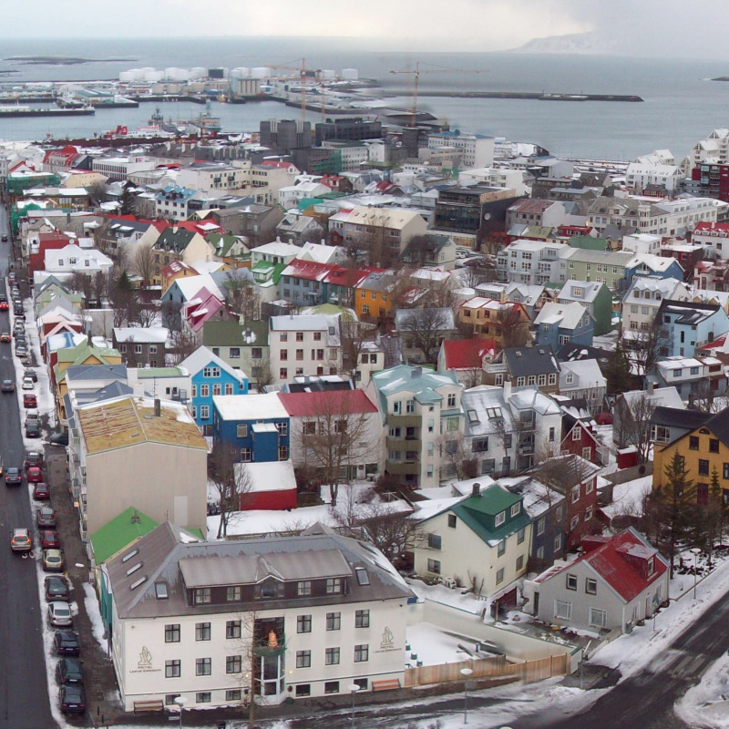 Reykjavík, fonte Wikipedia