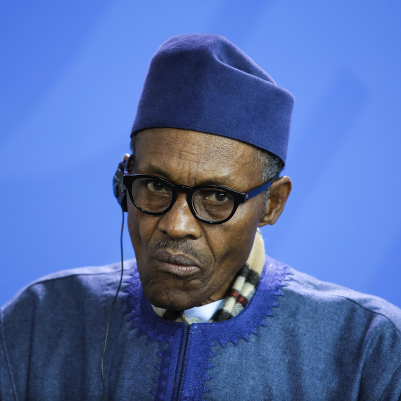 Il presidente della Nigeria, Muhammadu Buhari - Fonte Ansa