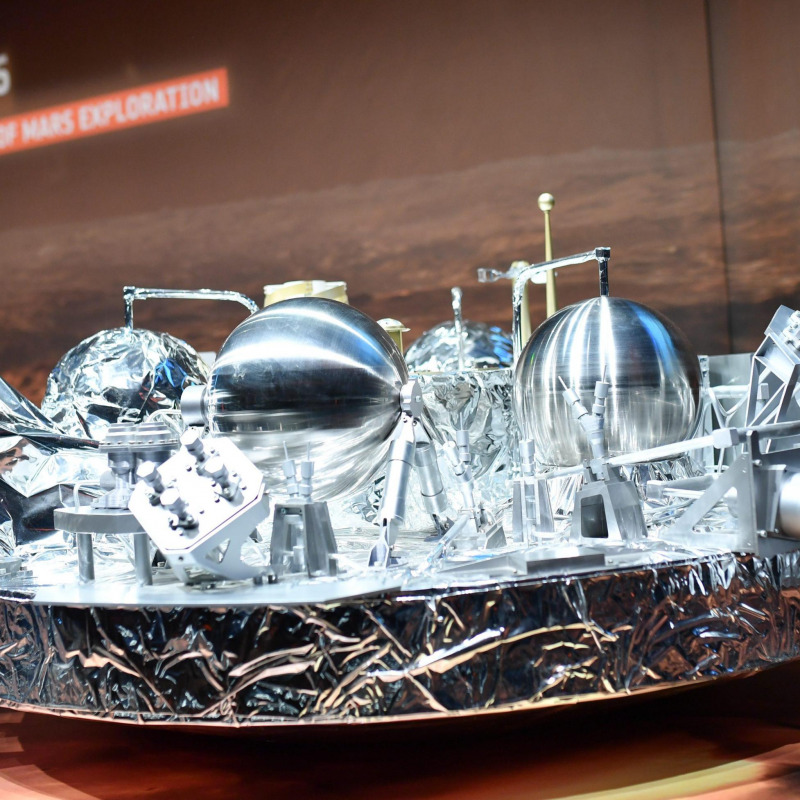 Il lander Schiapparelli della missione ExoMars - Fonte Ansa