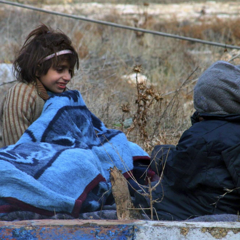 Bambini ad Aleppo - Fonte Ansa