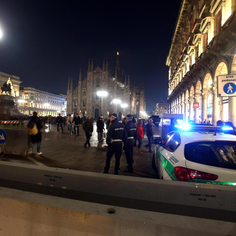 Controlli anti-terrorismo a Milano - Fonte Ansa