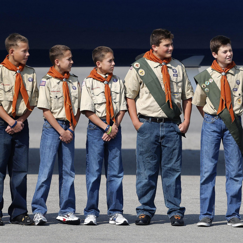 Ragazzi della Salt Lake City Boy Scout Troop