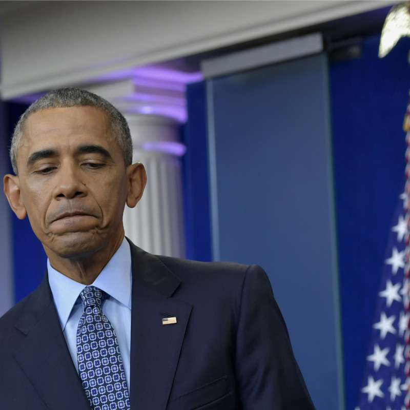 L'ultima conferenza di Barack Obama come presidente degli Usa - Ansa
