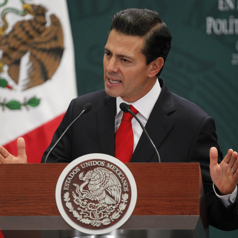 Il presidente messicano Enrique Pena Nieto