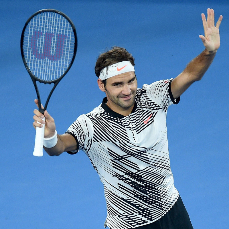 Roger Federer agli Australian Open - Ansa