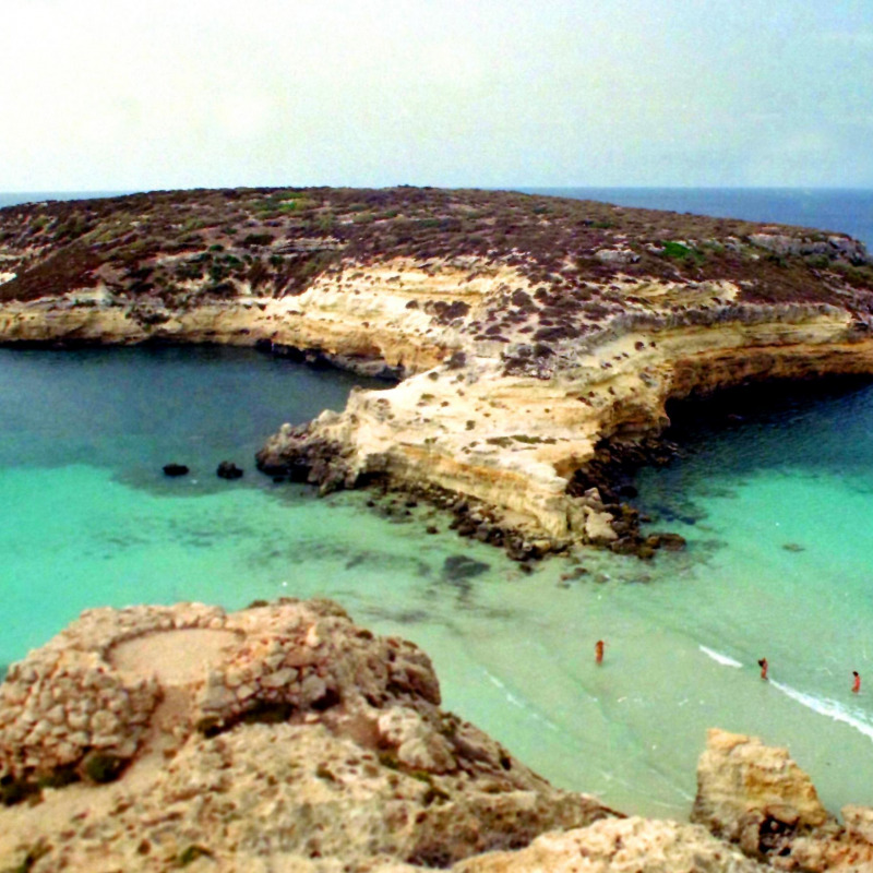 La spiaggia dei Conigli a Lampedusa