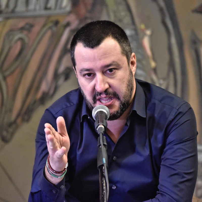 Il segretario della Lega Nord Matteo Salvini - Ansa